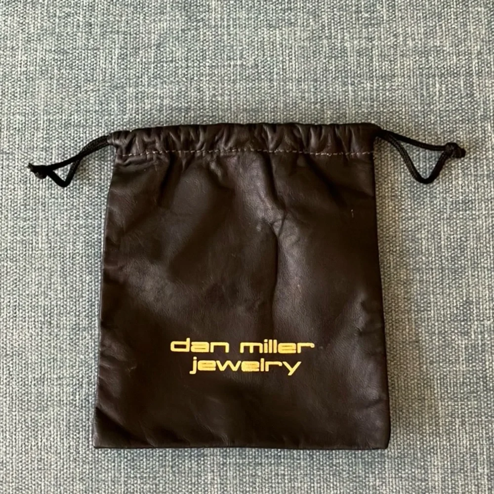 Gently Used Black Dan Miller Jewelry Dust Bag